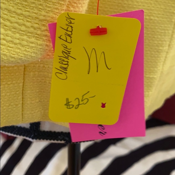 Yellow double breasted blazer.   Super Cute - Picture 6 of 6